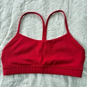 CRZ YOGA Red Sports Bra